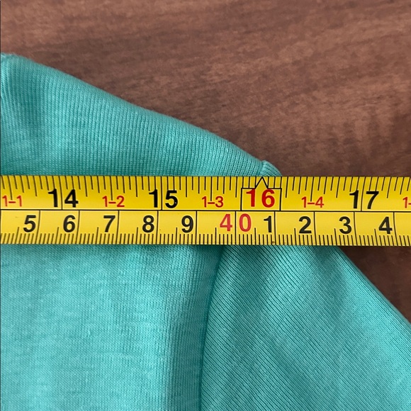 Talbots Women’s Plus 1X Top— Pima Cotton 3/4 Sleeves Tee Bateau Neck Green
BB - Picture 11 of 12